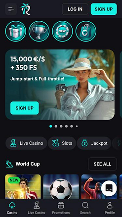 BetRiviera - nouveau casino en ligne fiable